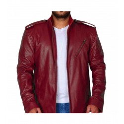Ash Vs Evil Dead (Ashley Williams) Bruce Campbell Red Leather Jacket